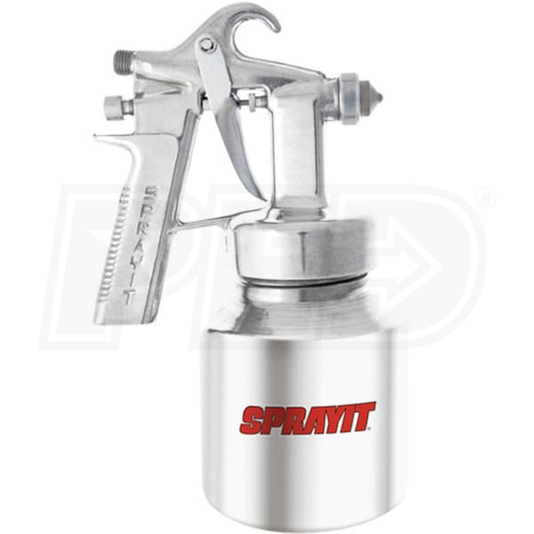 SPRAYIT SP-527 Low Pressure Convertible Canister Paint Spray Gun