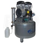 California Air Tools 2-HP 10-Gallon Ultra Quiet Oil-Free Air Compressor w/ Dryer