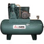 FS-Curtis 10-HP 120-Gallon Two-Stage Air Compressor (230V 3-Phase)