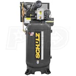 Schulz V-Series 580VV20X-3 5-HP 80-Gallon Two-Stage Air Compressor (460V 3-Phase)