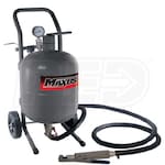 Maxus 45-Pound Pressure Feed Sand Blaster w/ Steel Hopper