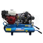 Puma 8-HP 8-Gallon Gas Wheelbarrow Air Compressor w/ Electric Start Honda Engine