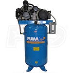 Puma 7.5-HP 80-Gallon Two-Stage Air Compressor (208-230V 3-Phase)