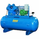 Jenny U10B-120 10-HP 120-Gallon Two-Stage Air Compressor (460V 3-Phase)