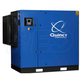View Quincy QGS 50-HP Rotary Screw Compressor (230V / 460V 3-Phase)