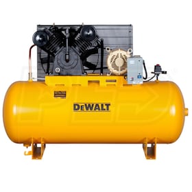 View DeWalt 10-HP 120-Gallon Two-Stage Air Compressor (230V 3-Phase)
