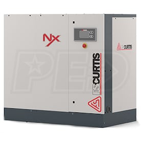 View FS-Curtis NXB-6 7.5-HP Tankless Screw Rotary Air Compressor w/ iCommand-Touch Controller (230V 3-Phase 100PSI)