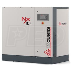 View FS-Curtis NxB-8 10-HP Tankless Rotary Screw Air Compressor (460V 3-Phase 125PSI)