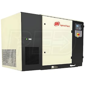 View Ingersoll Rand 20-HP Tankless Rotary Screw Air Compressor (208V 3-Phase 125 PSI)