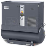 Atlas Copco G7 10-HP 120-Gallon AP Rotary Screw Air Compressor (208-230/460V 3-Phase)