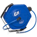 CEJN Industrial Air Hose Reel with Polyurethane Reinforced (PUR) Hose 1/4 