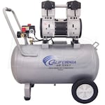 California Air Tools SP Ultra Quiet Oil-Free 2-HP 15-Gallon Steel Tank Air Compressor w/ Condor Pressure Switch (220V 1-Phase)