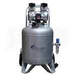 California Air Tools 30020C-22060 Ultra Quiet & Oil-Free 2-HP 30-Gallon Steel Tank Air Compressor (220V 1-Phase)