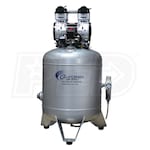 California Air Tools SP Series Ultra Quiet & Oil Free 2-HP 30-Gallon Steel Tank Air compressor w/ Dryer & Auto Drain