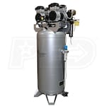 California Air Tools 60040DCAD Ultra Quiet & Oil-Free 4-HP 60-Gallon Steel Tank Air Compressor w/ Dryer & Auto Drain (220V 1-Phase)