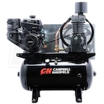 Campbell Hausfeld Commercial 14-HP 30-Gallon Truck-Mount Two-Stage Air Compressor w/ Electric Start Kohler Engine