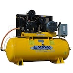 EMAX Industrial Plus 10-HP 120-Gallon Two-Stage Air Compressor (208/230V 1-Phase)