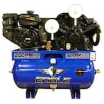 Eagle 14-HP 30-Gallon Two-Stage Truck Mount Air Compressor w/ Electric Start Kohler Engine