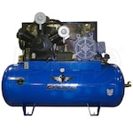 Eagle 15-HP 120-Gallon Two-Stage Air Compressor (208V 3-Phase)