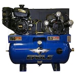 Eagle 9-HP 30-Gallon Two-Stage Truck Mount Air Compressor w/ Electric Start Kohler Engine
