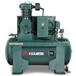 FS-Curtis ML30 30-HP 200-Gallon UltraPack Pressure Lubricated Two-Stage Masterline Air Compressor (200/208V 3-Phase)