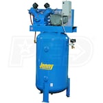 Jenny J5A-80V 5-HP 80-Gallon Single-Stage Air Compressor (230V 1-Phase)