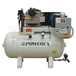 Powerex STS 10-HP 120-Gallon Oil-Less Open Scroll Air Compressor (460V 3-Phase 116 PSI)