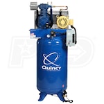 Quincy QT MAX  7.5-HP 80-Gallon Two-Stage Air Compressor (230V 3-Phase)
