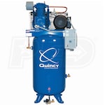 Quincy QT Pro 7.5-HP 80-Gallon Two-Stage Air Compressor (208V 3-Phase)