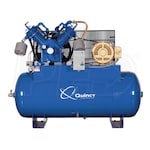 Quincy QP MAX  15-HP 120-Gallon Pressure Lubricated Two-Stage Air Compressor (230V 3-Phase)