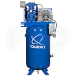 Quincy QP Pro 5-HP 80-Gallon Pressure Lubricated Two-Stage Air Compressor (230V 1-Phase)