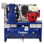 Quincy QT 13-HP 30-Gallon Two-Stage Truck Mount Air Compressor w/ Electric Start Honda Engine