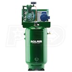 Rolair 5-HP 80-Gallon Two-Stage Air Compressor w/ Auto Tank Drain