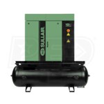 Sullair ShopTek ST510R 7.5-HP 80-Gallon Rotary Screw Air Compressor (208-230/460V 3-Phase 150PSI)
