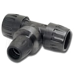 Transair 2-Inch (50mm) Reducing Tee to 1-1/2-Inch (40mm) Pipe Connector