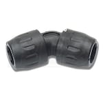 Transair 1-Inch (25mm) Push-to-Connect 45° Elbow Pipe Connector (Box of 5)