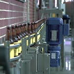 Fixed Speed Compressor Used in Beer Assembly Line