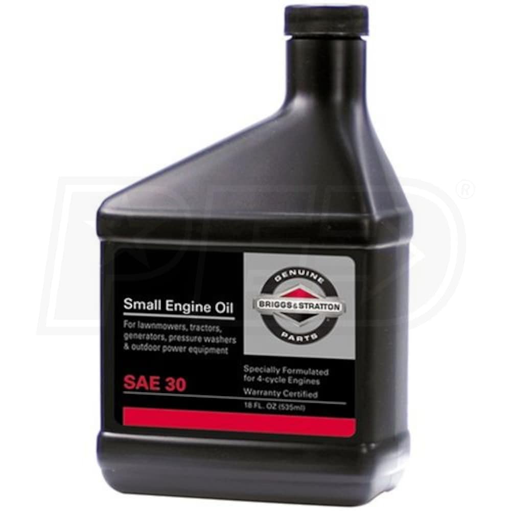 Briggs & Stratton 100005 SAE30 Lawn Mower Oil, 18 OZ