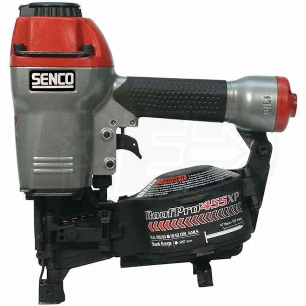 Senco 100615075 RoofPro 455XP Professional 16Gauge 13/4Inch Full Round Head Coil Roofing Nailer