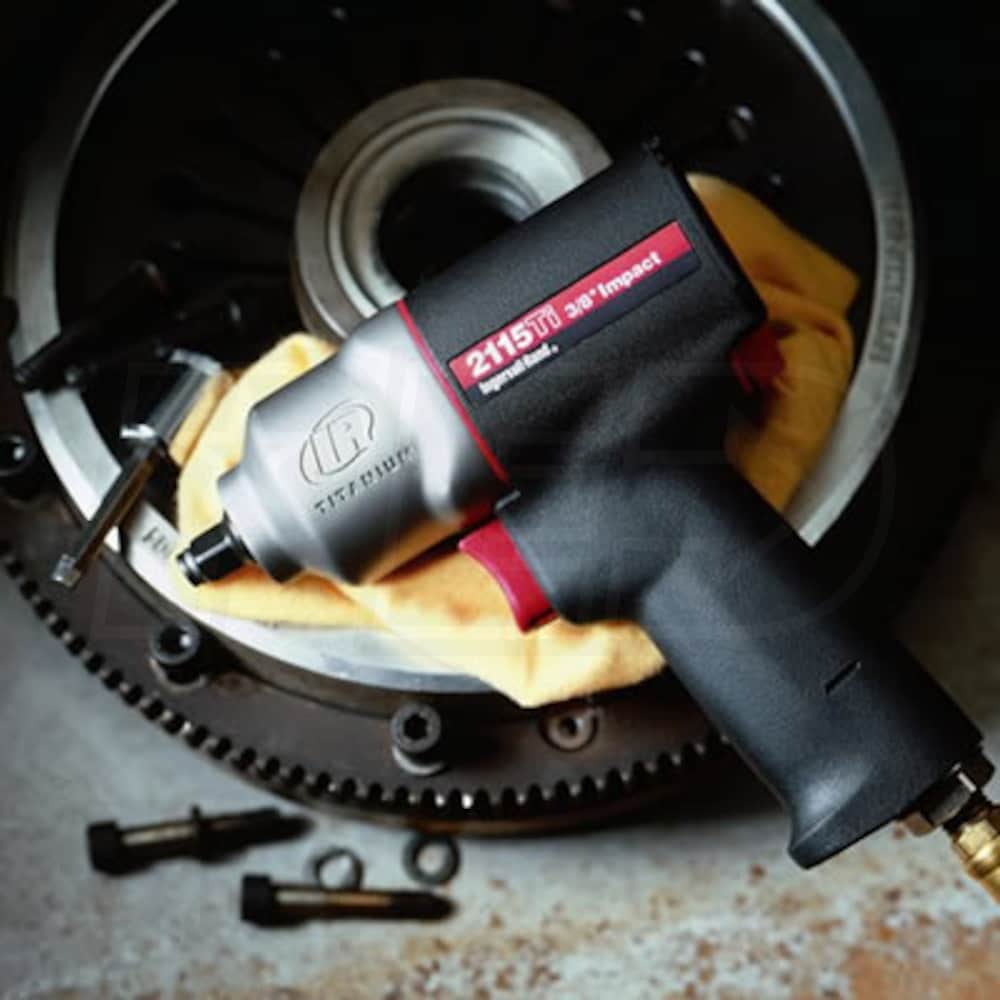 Ingersoll Rand 2115TI 3/8Inch TitaniumDuty Stubby Impact Wrench