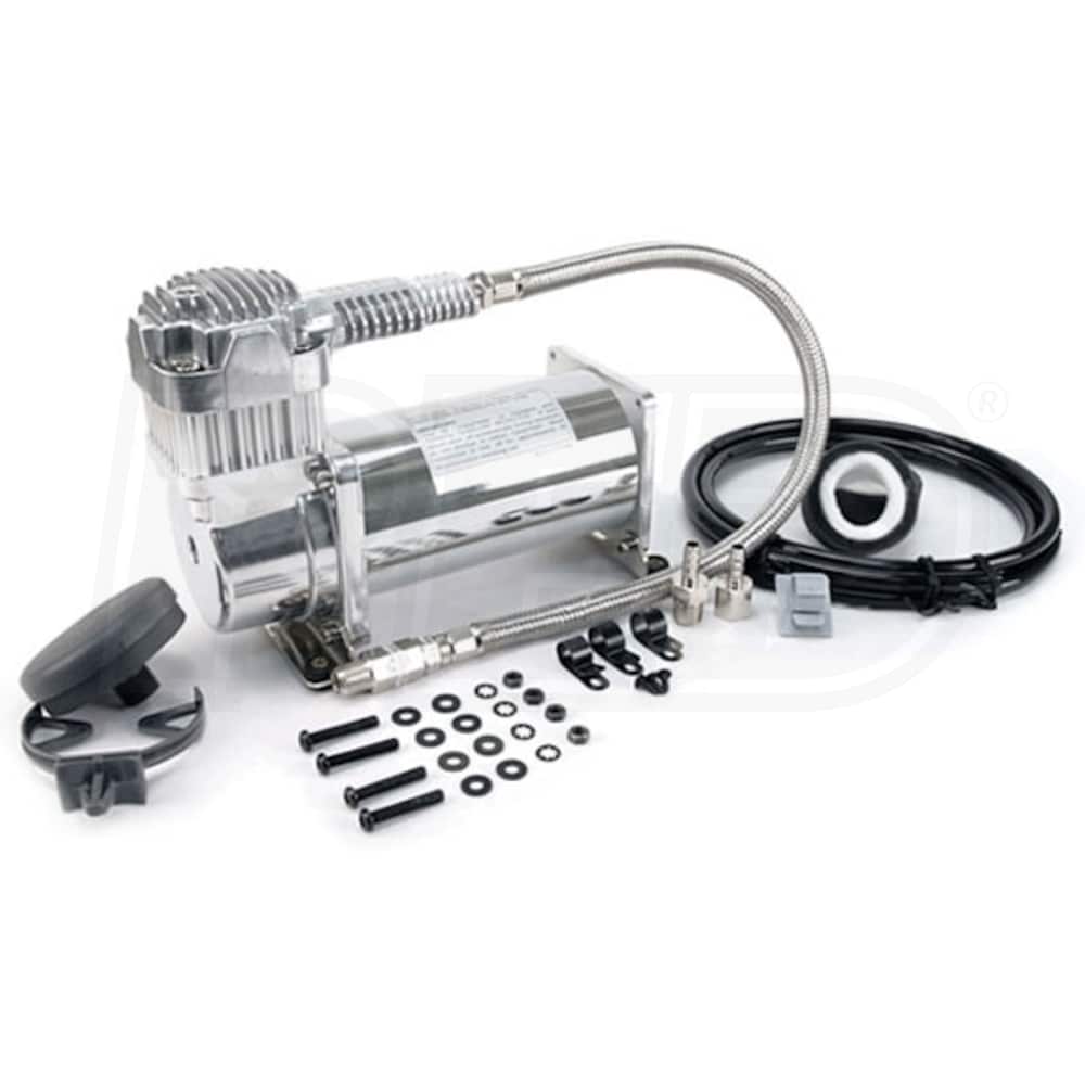 VIAIR 38033 380C 12-Volt 200-PSI Chrome Air Compressor Kit 100