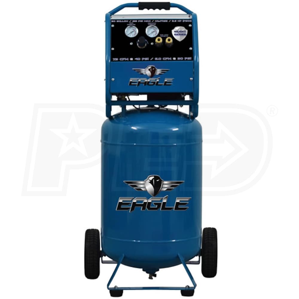 Eagle EA6500 Silent Series 2HP 20Gallon Air Compressor
