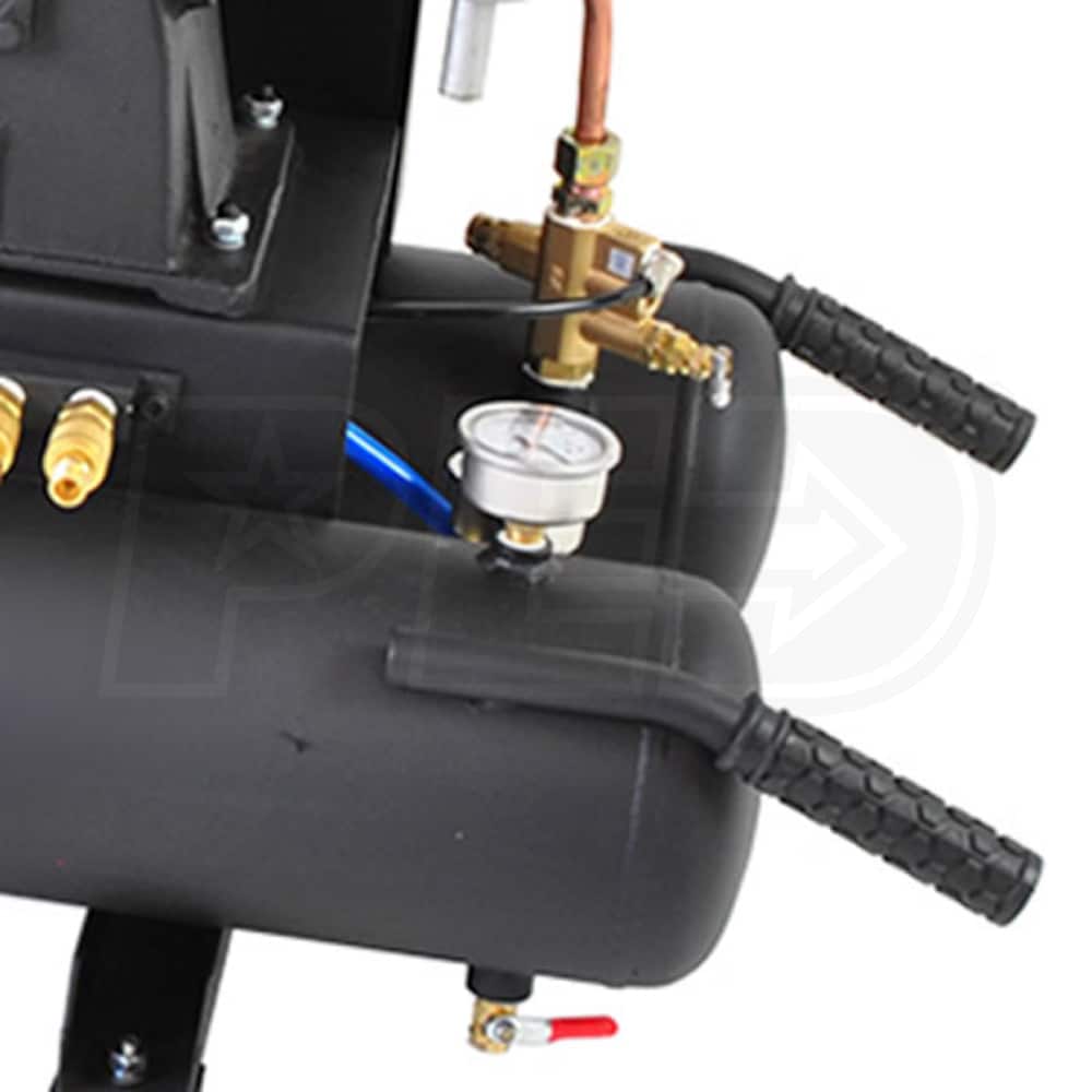 EMAX EGES06010WY 6.5HP 10Gallon BeltDrive 3Cylinder Gas Wheelbarrow