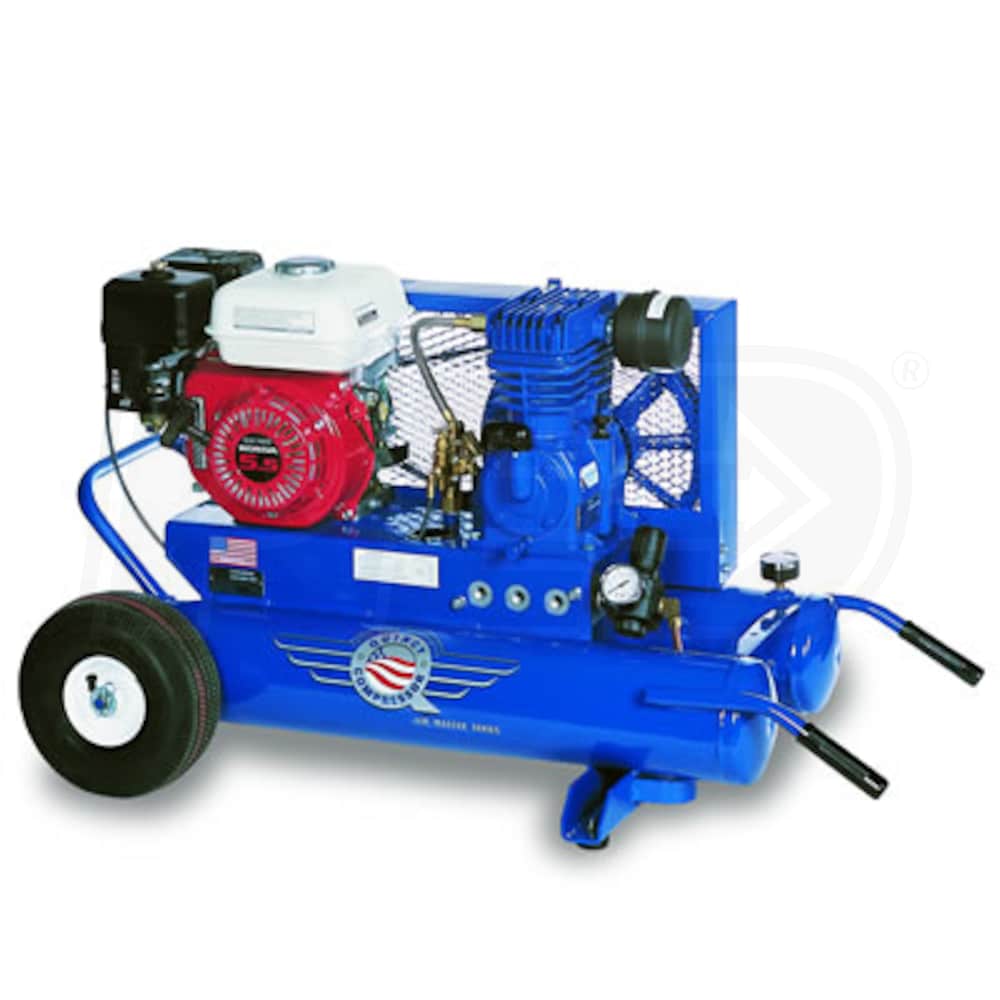 Quincy G15H82WPN3B 8-Gallon Belt Drive Wheelbarrow Air Compressor