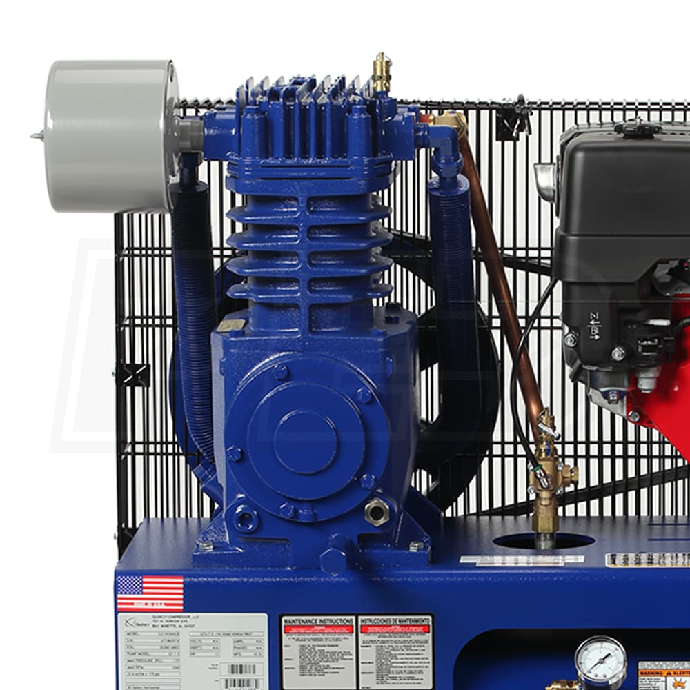 Quincy G413H30HCB QT 13HP 30Gallon TwoStage Truck Mount Air