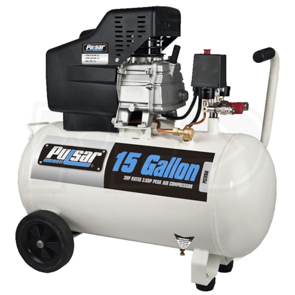 Pulsar PCE6150 3.5HP 15Gallon Air Compressor