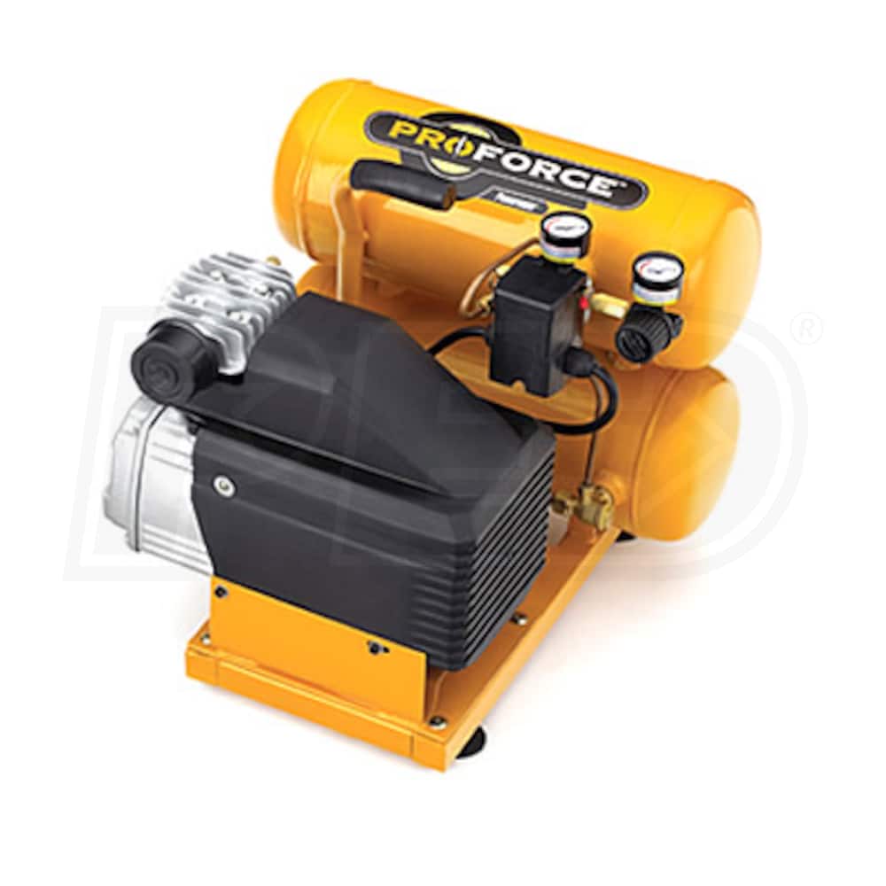 ProForce PS0200404 04Gallon Direct Drive Twin Stack Air Compressor