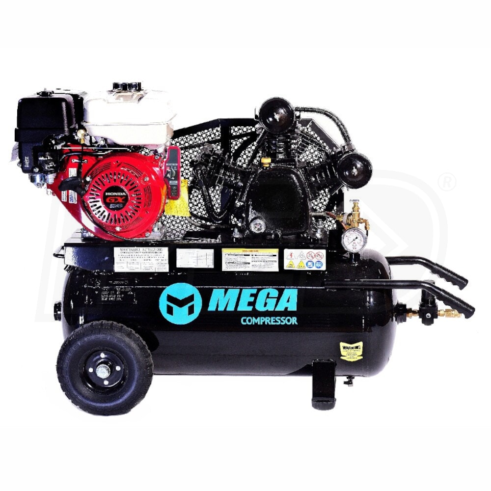 Mega Compressor MP-9022HG Mega Power Air Compressor, Honda GX270, 2 St Mega Compressor MP-9022HG Mega Power Air Compressor, Honda GX270, 2 St