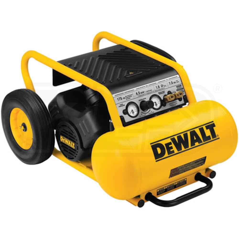 DeWalt D55171 1.5HP 7.5Gallon TwoStage Portable Electric Air Compressor