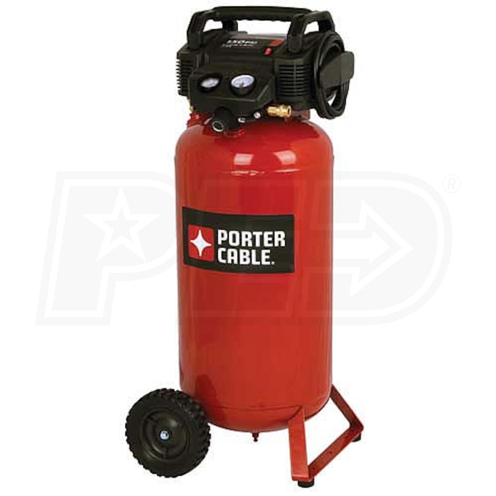 Porter Cable C6001 1 1 Hp 17 Gallon Portable Single Stage Air Compressor